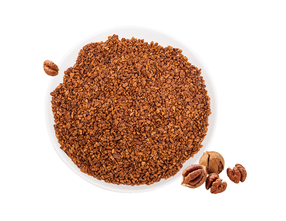 3mm-5mm doğranmış hickory çekirdekleri